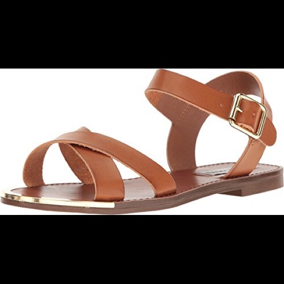 steve madden cognac sandals